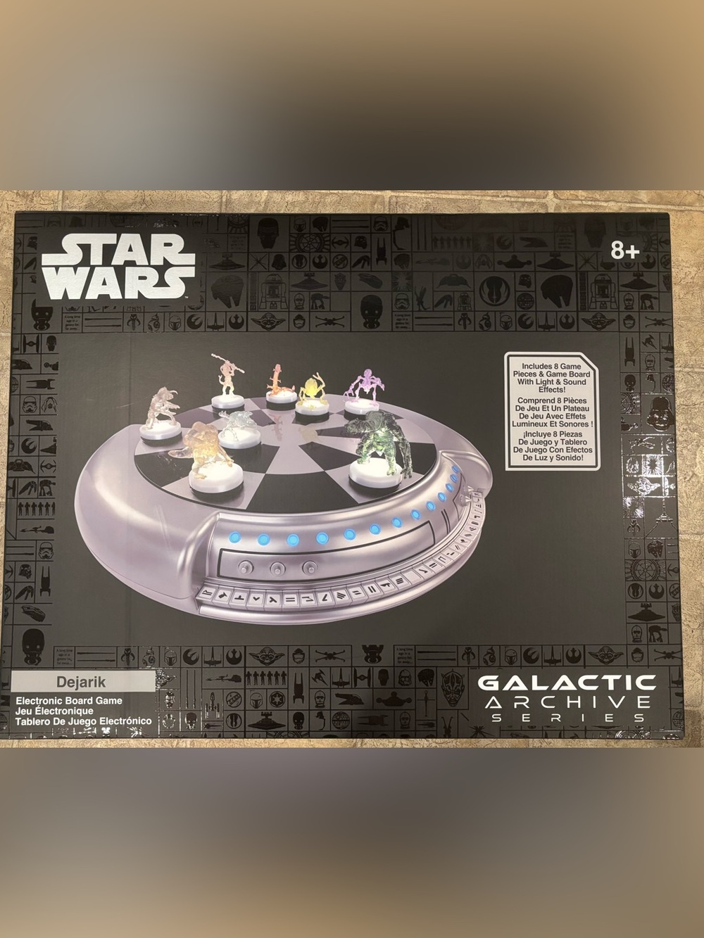 Star Wars Galactic Arcade Dejarik Board Game